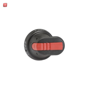 ABB1SCA109848R1001 / OHB45L6 Pistolengriff schwarz 45mm Wellen-ø 6mm / EAN 6417019431437