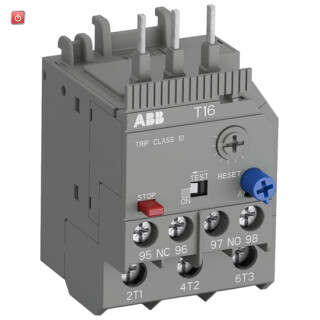 ABB1SAZ711201R1017 / T16-0.55 Thermisches Überlastrelais 0.41-0.55 A, Auslöseklasse 10A / EAN 4013614397851