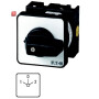 EATON / 012742 / Umschalter, T0, 20 A, Einbau, 1 Baueinheit(en), Kontakte: 2, 60 ø, rastend, mit 0-Stellung, 1-0-2, Abwicklungs Nr. 8210 T0-1-8210/E / EAN4015080127420