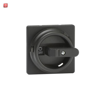 ABB1SCA112983R1001 / OZ331SPB Rundgriff schwarz Wellen-ø 6mm IP65 für Lasttrenn / EAN 6417019477619