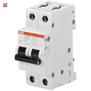 ABB2CDS272065R0134 / S202MT-C13UC Sicherungsautomat C-Char., 10kA, 13A, 2P / EAN 4013614448942