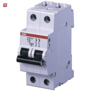ABB2CDS272006R0024 / S202MT-C2 Sicherungsautomat C-Char., 10 kA, 2 A, 2P / EAN 4016779767408