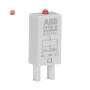 ABB1SVR405652R0000 / CR-P/M 42 Steckmodul Diode und LED rot, 6-24VDC, A1+, A2- / EAN 4013614528712