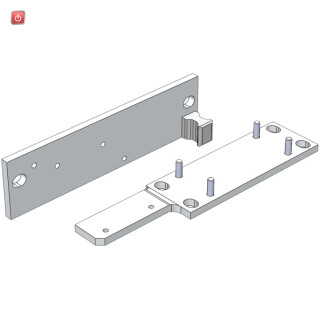 ABB2TLA020039R0100 / DALTON BRACKET 2 Montagesatz für DALTON, ADAM, EVA und Schliesszunge / EAN 7350024459135