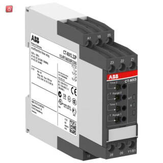 ABB1SVR740030R3300 / CT-MXS.22P Zeitrelais, multifunktion 2We, 24-48VDC, 24-240VAC / EAN 4016779851633
