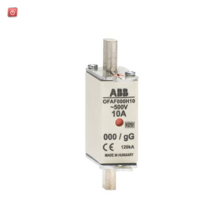ABB1SCA022627R1470 / OFAF000H80 NH-Sicherung NH 000 80A 500V GG / EAN 6417019205588