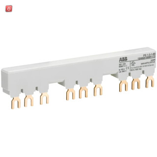 ABB1SAM201906R1113 / PS1-3-1-65 3-Phasen-Sammelschiene für 3 MS116 / MS132 mit 1 HK/SK, Ie= / EAN 4013614400735