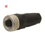 ABB2TLA020055R1600 / M12-C03 M12-Buchsenstecker 8-polig mit Schraubanschluss, Kabeldurchmes / EAN 7350024452310