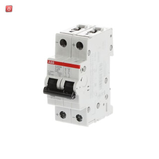ABB2CDS272061R0254 / S202M-C25UC Sicherungsautomat C-Char., 10 kA, 25 A, 2P / EAN 4013614433030
