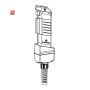 ABB2TLA019995R2000 / JSHD4-3-AH 3-Stellungs-Zustimmschalter mit LEDs, ohne Zusatztaster / EAN 7350024453546