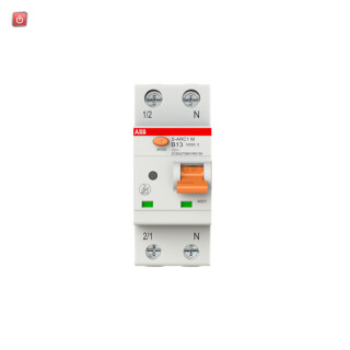 ABB2CSA275901R9135 / AFDD+LS S-ARC1M-B13, 10kA, 1P+N, 2TE Fehlerlichtbogen-Schutzeinrichtun / EAN 8012542342014