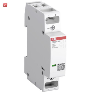 ABB1SBE121111R1420 / ESB20-20N-14 Installationsschütz 20 A, 2S/0Ö, 12 V AC/DC / EAN 3471523007567