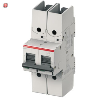 ABB2CCF019028R0001 / S802HV-K50 bis max. 1000V AC 2P, Icu = 4kA, In = 50A / EAN 7612271436773