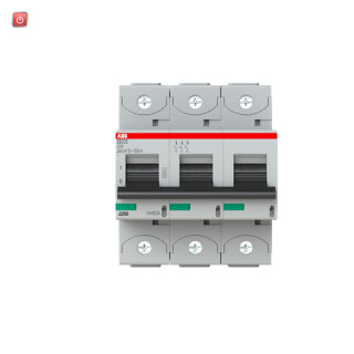 ABB2CCS863001R0804 / S803S-C80 Hochleist.-Sicherungsautomat, 80A,C,400VAC=Icu 50kA,690VAC=I / EAN 7612271200817