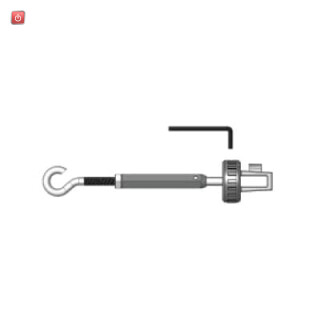 ABB2TLA050210R4030 / LS TENSIONER Spanner / Greifer für Sicherheitsseilzugschaltersysteme / EAN 7350024467291