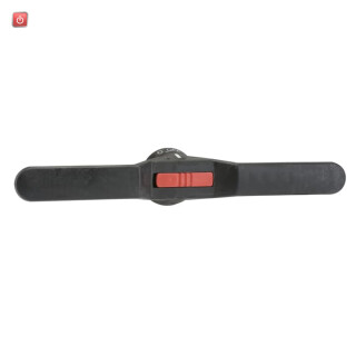 ABB1SCA022865R9510 / OHB200J12P Pistolengriff schwarz 2x200mm Wellen-ø 12mm / EAN 6417019362113