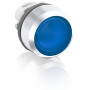 ABB1SFA611100R3104 / MP1-31L Leuchtdrucktaster-Vorsatz blau, flach-tastend, Frontring / EAN 7320500261354