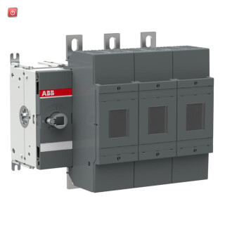 ABB1SCA022755R0810 / OS400J03 Lasttrennschalter f. Sich. 3-polig 400A o. Griff u. Welle / EAN 6417019246116