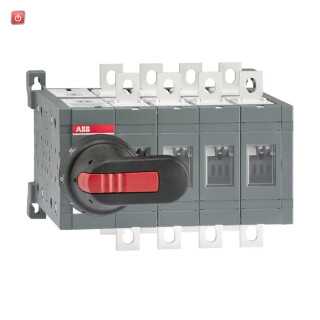 ABB1SCA108489R1001 / OT160E04CFP Lastumschalter 4-polig 160A m. Griff u. Welle / EAN 6417019399706