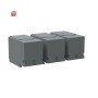 ABB1SCA022736R9060 / OTS400G1S/3 Klemmenabdeckung Schnappbefestigung grauer Kunststoff / EAN 6417019238630
