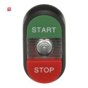 ABB1SFA611144R1108 / MPD15-11C Doppeldrucktaster Tasten -...