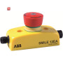 ABB2TLA030051R0200 / SMILE 12EA Not-Halt-Taster 1 x 5-pol. M12 Stift- und Buchsenstecker / EAN 7350024432183