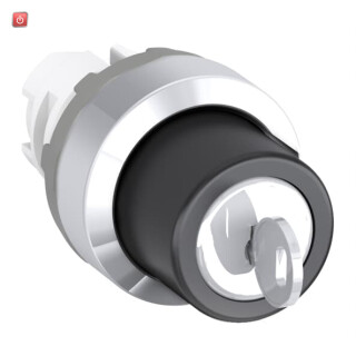 ABB1SFA611283R3003 / M3SSK1-303 Schlüsselwahlschalter 3 Pos. tastend, Entrieg. mit Code 73, / EAN 7320500314906