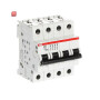 ABB2CDS284001R0105 / S204P-B10 Sicherungsautomat B-Char., 25 kA, 10 A, 4P / EAN 4016779589888