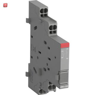 ABB1SAM201902R1201 / HK1-11K Hilfsschalter 1S+1Ö mit Push-In Klemmen, rechtsseit. Anbau / EAN 4013614523311