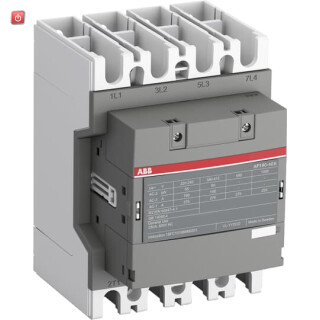 ABB1SFL487102R1100 / AF190-40-00-11 Schütz 4-polig, 24-60V 50/60Hz / 20-60V DC / EAN 7320500504208