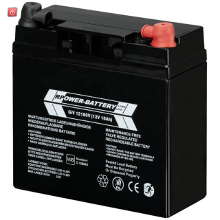 ABBGHV9240001V0013 / SAK17 Bleigel-Akkumulator, 12 V DC, 18 Ah / EAN 4013232744952