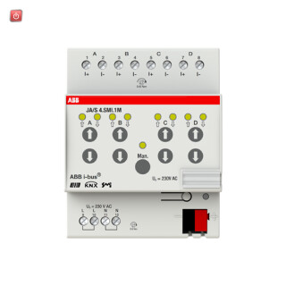 ABB2CDG110028R0011 / JA/S4.SMI.1M Jalousieaktor Man, 4-fach, SMI / EAN 4016779654234