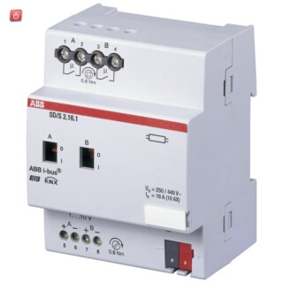 ABB2CDG110079R0011 / SD/S2.16.1 Schalt-/Dimmakt, 2-fach, 16A, REG / EAN 4016779659963