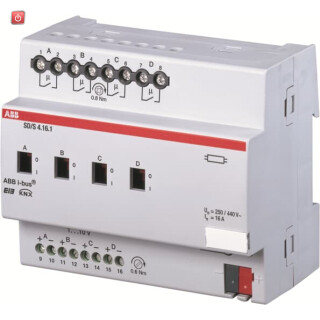 ABB2CDG110080R0011 / SD/S4.16.1 Schalt-/Dimmakt, 4-fach, 16A, REG / EAN 4016779659376