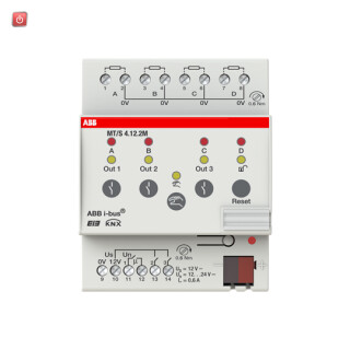 ABB2CDG110109R0011 / MT/S4.12.2M Sicherheitsterminal, 4fach, REG / EAN 4016779711876