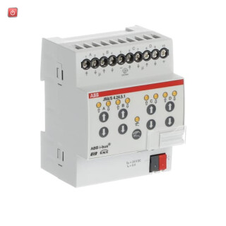 ABB2CDG110128R0011 / JRA/S4.24.5.1 Jalousie-/Rollladenaktor, Fahrzeiterm, 4f, 24 V DC, man / EAN 4016779698474