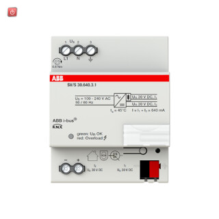 ABB2CDG110167R0011 / SV/S30.640.3.1 Spannungsversorgung, 640 mA, REG / EAN 4016779906210