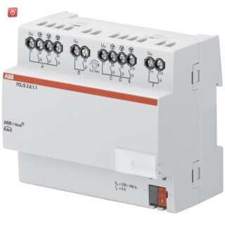ABB2CDG110164R0011 / FCL/S2.6.1.1 Lüfter-Aktor, 2fach, 6 A, REG / EAN 4016779877879