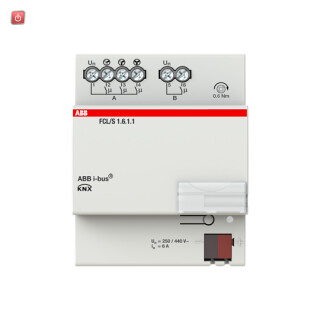 ABB2CDG110163R0011 / FCL/S1.6.1.1 Lüfter-Aktor, 1fach, 6 A, REG / EAN 4016779877886