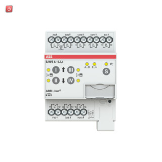 ABB2CDG110250R0011 / SAH/S8.16.7.1 Schalt-/Jalousieaktor, 8fach, 16 A, REG / EAN 4016779066846
