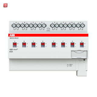 ABB2CDG110263R0011 / SA/S8.16.2.2 Schaltaktor, 8fach, 16 A, REG / EAN 4016779066679