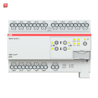 ABB2CDG110251R0011 / SAH/S16.16.7.1 Schalt-/Jalousieaktor, 16fach, 16 A, REG / EAN 4016779066853