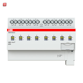 ABB2CDG110255R0011 / SA/S8.6.2.2 Schaltaktor, 8fach, 6 A, REG / EAN 4016779066754