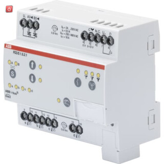 ABB2CDG110235R0011 / FCC/S1.5.2.1 Fan Coil Controller, 2 x PWM, 0-10 V, manuelle Bedienung, / EAN 4016779011525