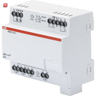 ABB2CDG110234R0011 / FCC/S1.5.1.1 Fan Coil Controller, 2 x PWM, 0-10 V, REG / EAN 4016779011518