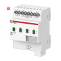 ABB2CDG110270R0011 / SA/S4.16.6.2 Schaltaktor, 4fach, 16 A, C-Last mit Energiefunktion, REG / EAN 4016779066419
