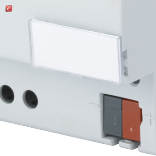 ABB2CDG110149R0011 / STR/Z1.50.1 Schildträger für Reiheneinbaugeräte, 50 Stück / EAN 4016779877169