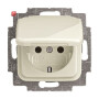 B&J2CKA002018A0596 / SCHUKO® Steckdosen-Einsatz mit Klappdeckel / EAN 4011395217405