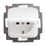 B&J2CKA002018A0778 / SCHUKO® Steckdosen-Einsatz mit Klappdeckel / EAN 4011395219201