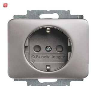 B&J2CKA002013A4458 / SCHUKO® Steckdosen-Einsatz mit erh. Berührungsschutz / EAN 4011395206508
